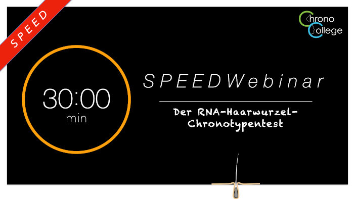 Speed Webinar "Chronotypentest"
